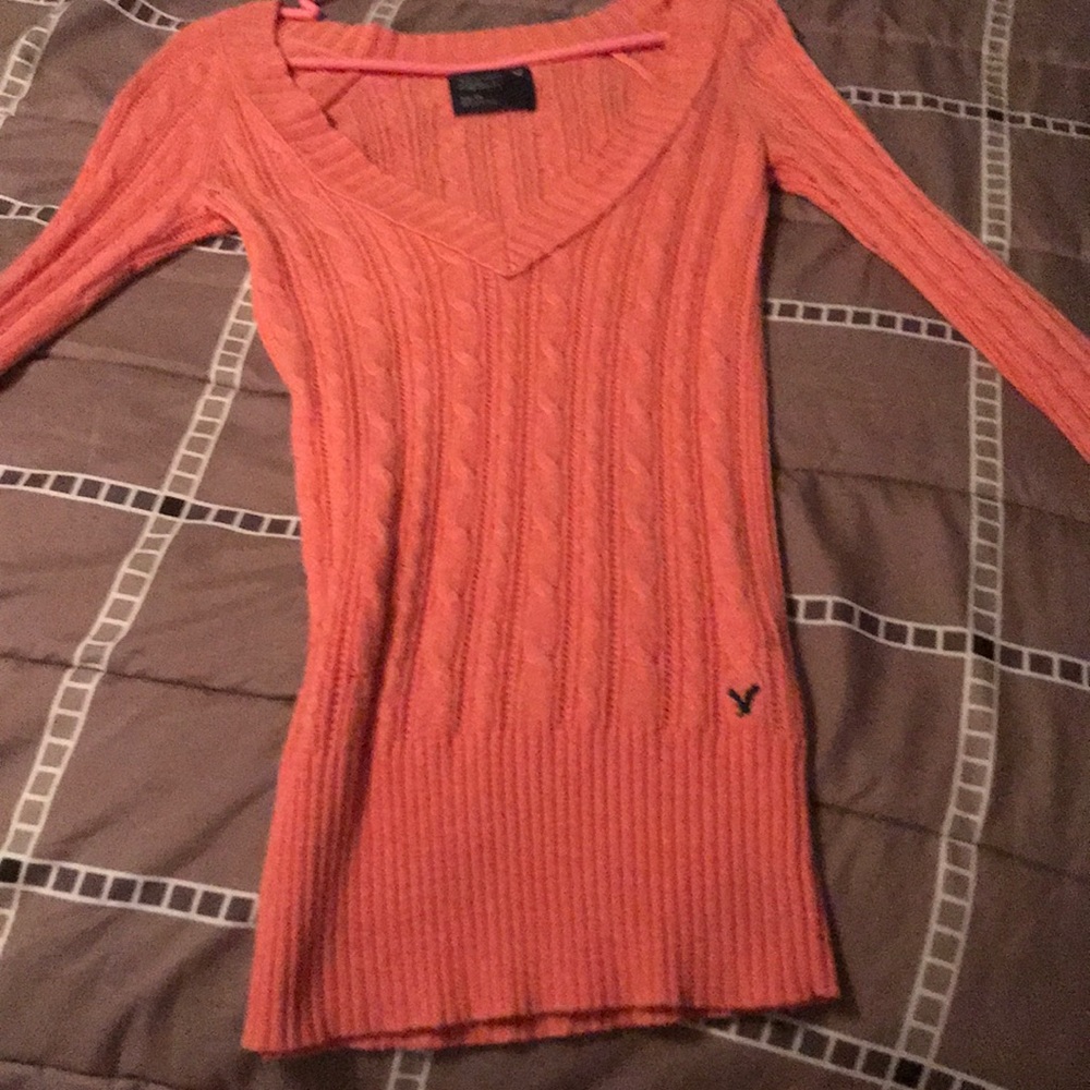 American eagle V-neck sweater
